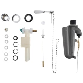 Lavabo Retro High spolinsats, krom