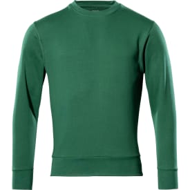 Mascot Carvin collegegenser, grønn, str. 2XL