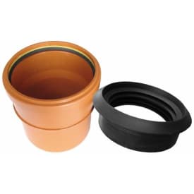 Lauridsen 110/138 x 50 mm manchet/rør, til beton, glat spids