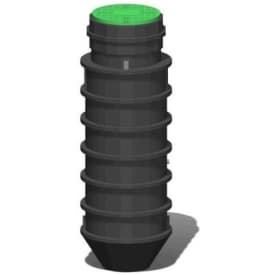 Lauridsen 1000 x 1800 x 40 mm PE-pumpebrønd til dræn med RX 2