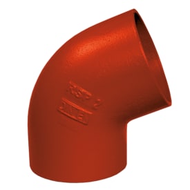 Preis SML afløbsbøjning, 70°, Ø110 mm, støbejern
