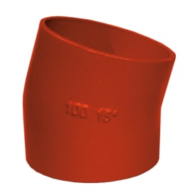 Preis SML afløbsbøjning, 15°, Ø50 mm, støbejern