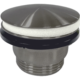 Lavabo Luna RS Universal bundventil, push-open, antracit