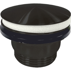 Lavabo Luna RS Universal bundventil, push-open, mat sort