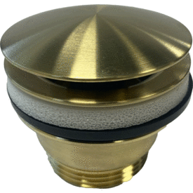 Lavabo Luna RS Universal bundventil, push-open, messing