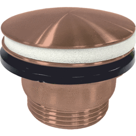 Lavabo Luna RS Universal bundventil, push-open, kobber