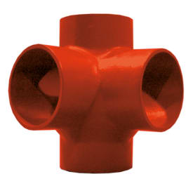 110 mm SML hjørne grenrør 88°