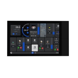 Shelly XL vægdisplay, Bluetooth & Wi-Fi, sort