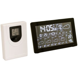 VENTUS Vejrstation med 5 dages vejrudsigt, WIFI