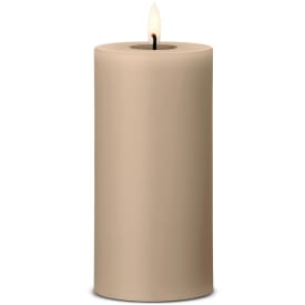 Ester & Erik LED kubbelys, lysebrun, 15 cm
