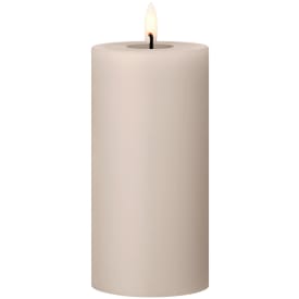 Ester & Erik LED blokklys, beige, 15 cm