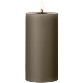 Ester & Erik LED bloklys, brun, 15 cm