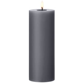 Ester & Erik LED blockljus, antracit, 20 cm