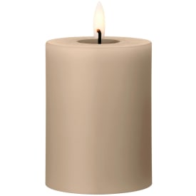 Ester & Erik LED kubbelys, lysebrun, 10 cm