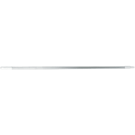 Roliba aluminiumsskaft, hvit, 130 cm