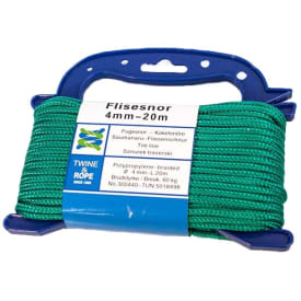 5 stk Flisesnor grøn, 4 mm x 20 meter