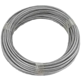 Stålwire, 3,2 mm - 4,1 mm, PVC, 10 meter