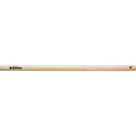 Roliba gadekost med skaft, røde hår, 25 x 5 rækker, 480 x 76 mm