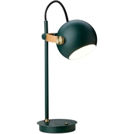 Halo Design D.C genopladelig bordlampe, grøn
