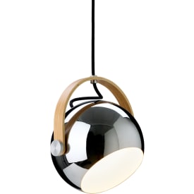 Halo Design DC pendellampe Ø18, krom