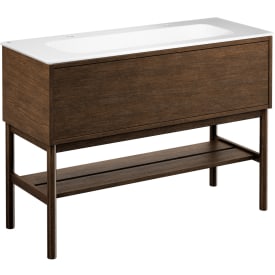 Gustavsberg Ducentic möbelpaket, 120x47 cm, brun ek