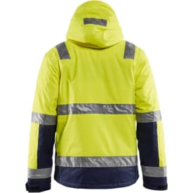 Blåkläder Workwear Hi-Vis vinterjakke, hi-vis gul/sort, str. 6XL