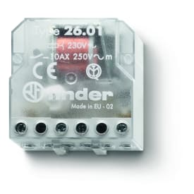 Finder kiprelæ for dåse 1P, 10A, 230V