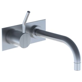 Vola 112M servantbatteri for innbygging, 160 mm tut, medium grep, sort matt