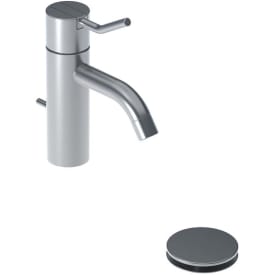 Vola HV3M+30 servantbatteri, med bunnventil, sort matt