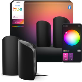 Philips Hue Play Wall Washer bordlampe, sort, 2-pak