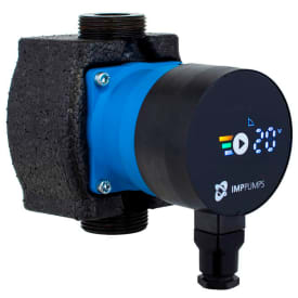NMT mini plus 15-60-130 cirkulationspumpe med isoleringskappe