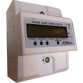 Kwh Måler 3x230/400 Din 3 faset bimåler