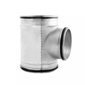 Tee reduceret ventilation 160-125-160 mm