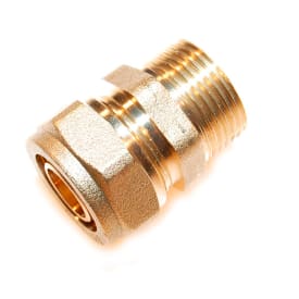 Pex nippel, 18 mm x 3/4"