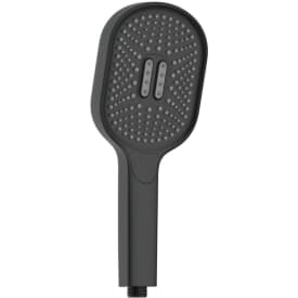 Zen Sanitary Oval håndbruser med 3 funktioner mat sort