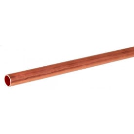 12mm hård kobberrør 2,5 meter