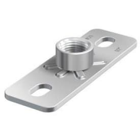 Grundflange galvaniseret 1/2"