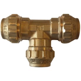 PEM messing Tee 20mm