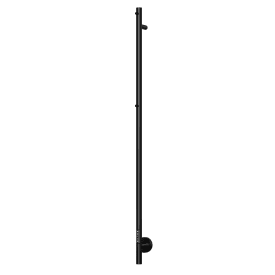 TVS Plus 1 håndkletørker, el, 8,5x150 cm, sort