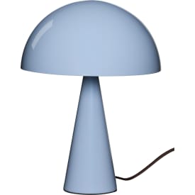 Hübsch Mush bordslampa, blå, 34 cm
