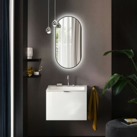 Bathlife Nöja speil med lys, 40x80 cm