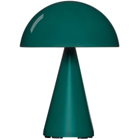 Hübsch Mush genopladelig bordlampe, grøn