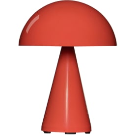 Hübsch Mush uppladdningsbar bordslampa, röd