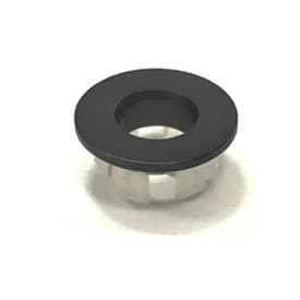 Bathlife overløpsring, sort