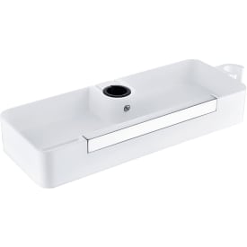 Bathlife Belasta såpekurv for dusjstang, 29x11 cm, hvit