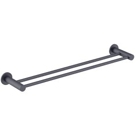 Bathlife Avlasta hånkdklestang dobbel, 60 cm, sort matt