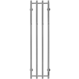 Bathlife Lod håndkletørker, el, 34,6x140,5 cm, polert stål