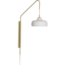 Hübsch Current vegglampe, sand