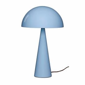 2 stk Hübsch Mush bordlampe, blå, 50 cm