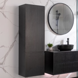 Bathlife Förtjust veggskap, 45x150 cm, sort